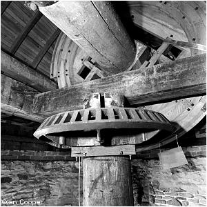 Top of drive shaft